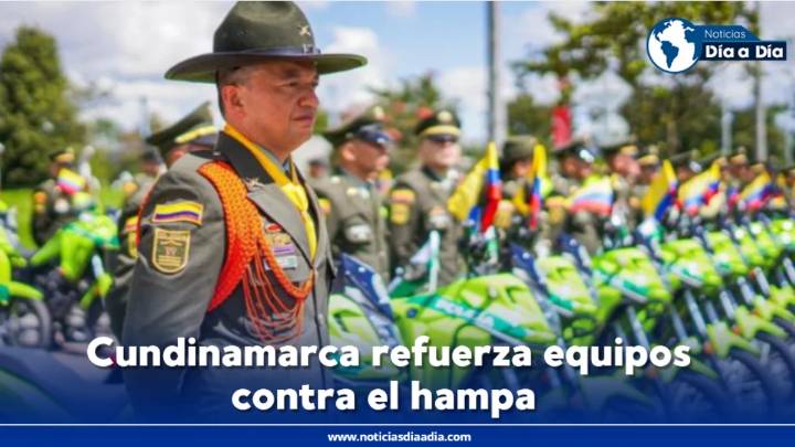 Cundinamarca: millonarios recursos para modernizar vehículos de la fuerza pública