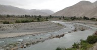 Cambios del río Tambo y pueblos arrasados