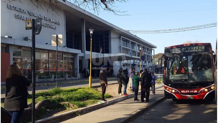 Un ciclista falleció tras una descompensación frente a la terminal de colectivos de Santa Fe