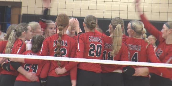 Aurora sweeps Grand Island Central Catholic