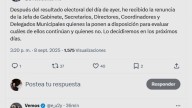 El intendente pidió la renuncia de todo su gabinete