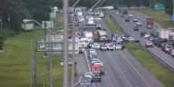 I-75 lanes blocked due to multi-vehicle wreck in Ocala