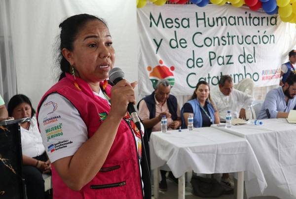 Una caravana humanitaria aboga por la paz en la región colombiana del Catatumbo