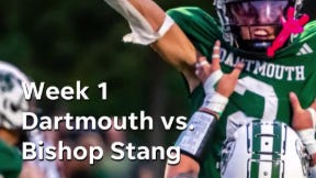 WATCH: Highlights from Dartmouth's Week 1 win over Bishop Stang