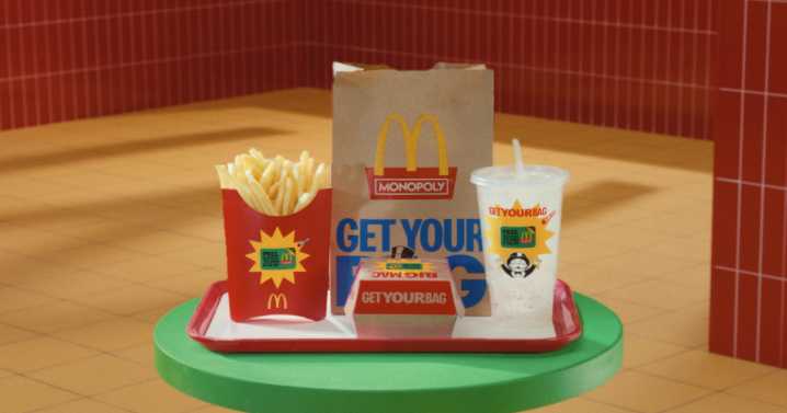 McDonald's brings back Monopoly game with $1 million cash prize