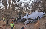 Fuego destruyó casa habitación  en los altos de Río de los Ciervos