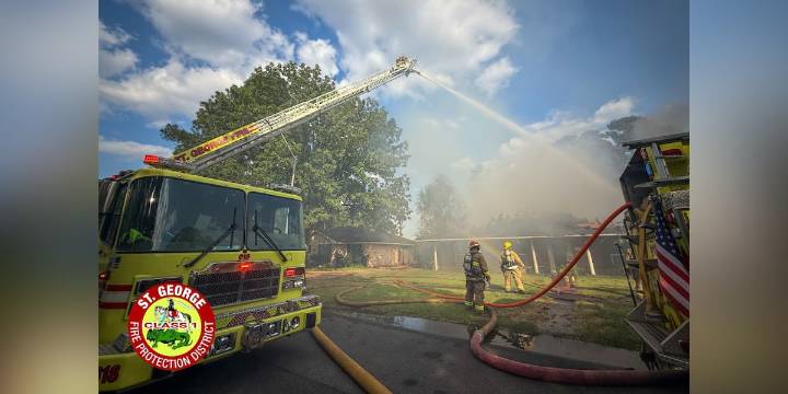 2 firefighters injured, 3 residents displaced following fire