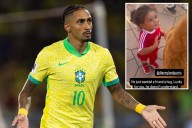 FC Barcelona star calls out Disneyland Paris for 'racism' when his adorable son was snubbed by a chipmunk
