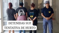 Tres mujeres fueron detenidas por intentar llevarse mercadería de una farmacia del centro