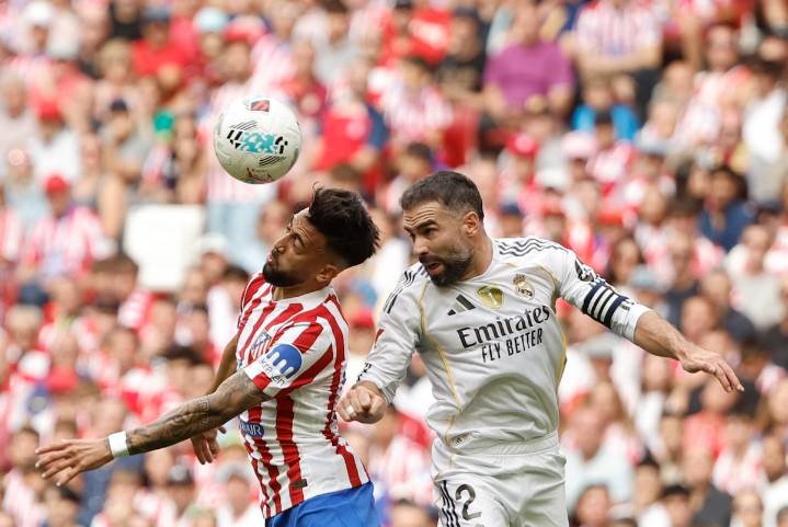 Real Madrid - Atlético de Madrid, el derbi madrileño en imágenes