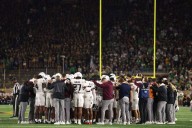 Texas A&M: Bryce Anderson avoided 'catastrophic injury' after being carted off at Notre Dame