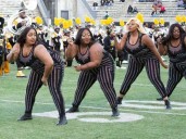College football announcer body-shames halftime dancers