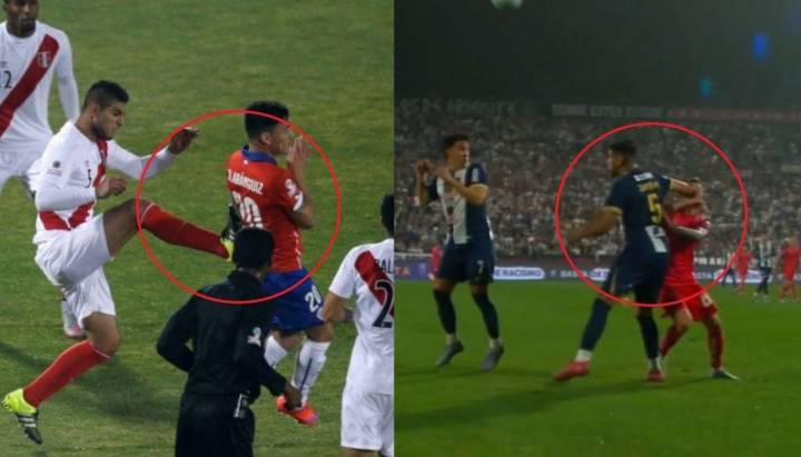 Déjà vu: Carlos Zambrano vuelve a agredir a Charles Aránguiz y es expulsado
