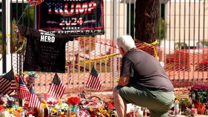 Los últimos instantes de Kirk antes de su muerte: un debate sobre tiroteos masivos en EEUU