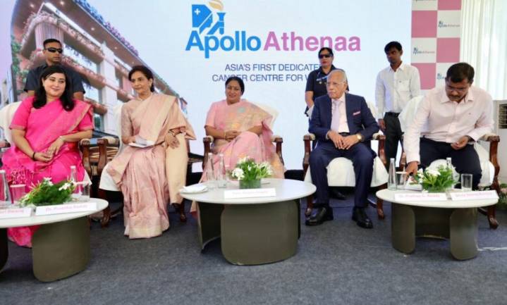 Delhi CM Rekha Gupta Inaugurates Apollo Athenaa, Asia’s First Dedicated Cancer Centre for Women in New Delhi