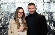 Belinda reaparece en Milán y se encuentra con David Beckham