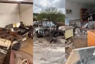 Mulegé clama AYUDA tras tormenta que dañó más de 50 casas: Edith Aguilar pide víveres y artículos de limpieza