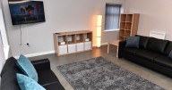 The new dog-friendly homeless accommodation which even has a gym