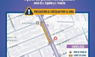 JMAS Chihuahua reparó tramo de la red de drenaje en la avenida De las Industrias
