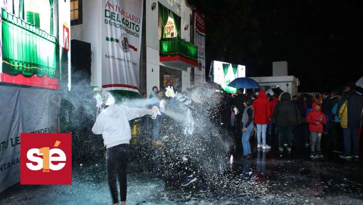 Esto te puede pasar si usas o vendes espuma en las fiestas patrias en Toluca