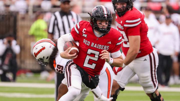Texas Tech head coach Joey McGuire gives ‘great’ Behren Morton injury update