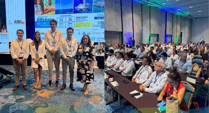 Puerto de Santa Marta participó en el segundo foro offshore realizado en la ciudad La vicepresidenta Comercial del Puerto, María Luisa Anacona, participó en un panel sobre el rol logístico de los puer