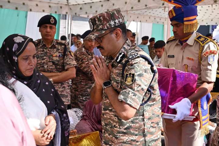 CRPF stands with people of Kashmir in every situation: DG GP Singh