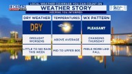 Above average temperatures Wednesday, but a pattern change arrives Thursday