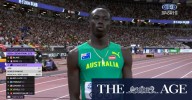 Gout Gout runs the 200m semi