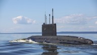 Russian attack submarine 'at risk of explosion in Mediterranean after serious accident' months after surfacing near UK