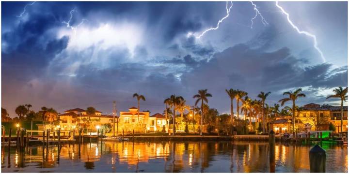 Tragedia en Florida: dos hombres de Miami y sus perros mueren por un rayo en Highlands County