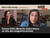 "I did what I could": Former CDC official on resigning in protest