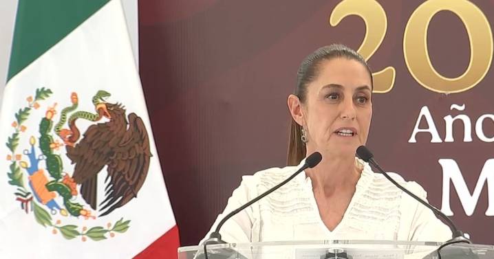 Sheinbaum afirma la soberanía de México y llama a la unidad en Aguascalientes
