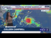 Tracking the Tropics: Tropical Storm Gabrielle expected to become hurricane this weekend