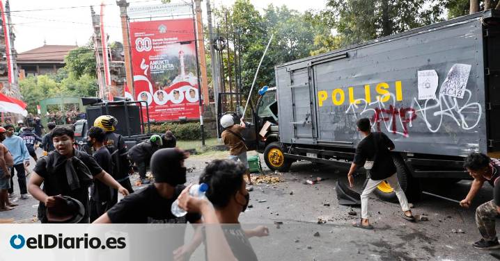 Qué pasa en Indonesia: la muerte de un repartidor a manos de la policía enciende una ola de protestas por todo el país