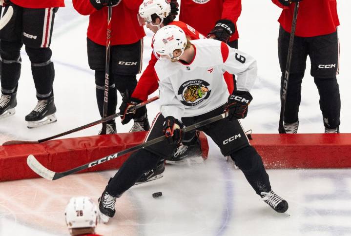Chicago Blackhawks: What we saw from day one of rookie camp