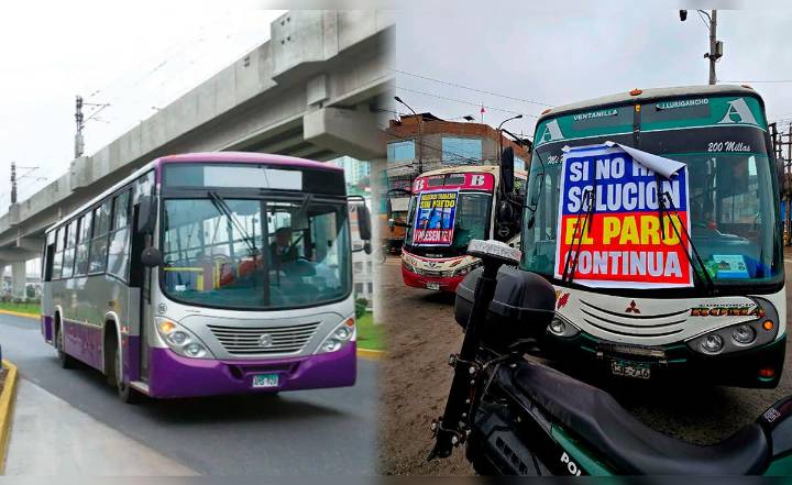 Corredor Morado modifica su ruta en San Juan de Lurigancho por paro de transportistas: conoce los nuevos desvíos