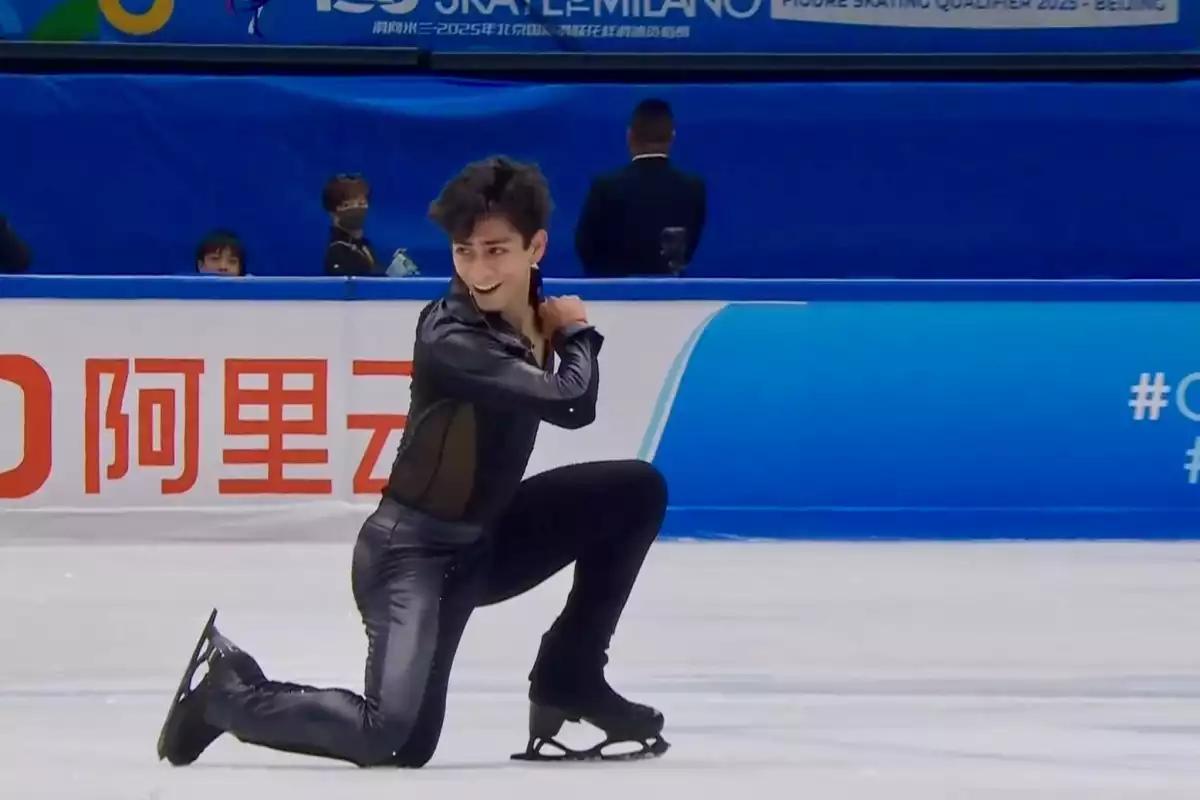 Donovan Carrillo asegura su lugar en los Juegos Olímpicos de Invierno 2026