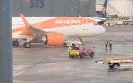 EasyJet plane grounded after colliding with tug at Manchester Airport