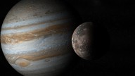 Calisto, la luna nombrada como la más bella del universo según la IA, por fin dejó ver una huella a la Nasa
