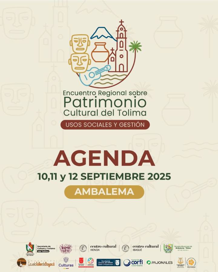 Ambalema será sede del Encuentro de Patrimonio Cultural