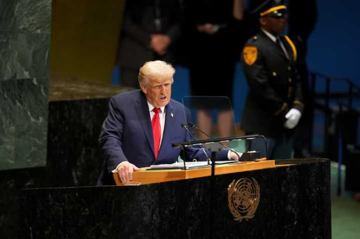 Trump arremete contra la ONU durante su discurso en la Asamblea General
