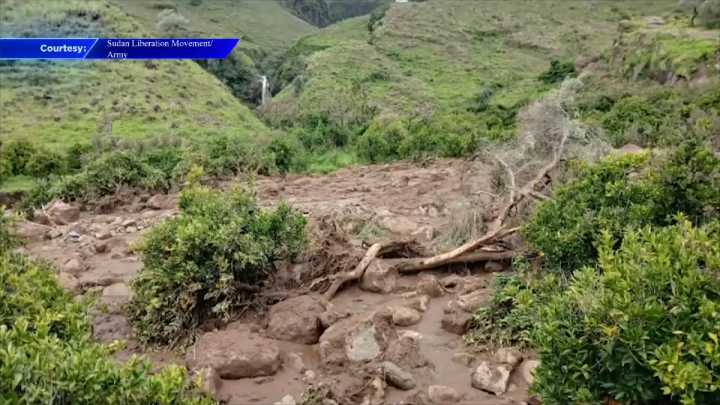 Sudan landslide kills more than 1,000 people after wiping out village in Darfur