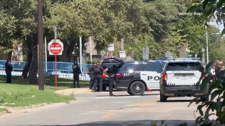 Man, 44, arrested for firing gun near Dallas school