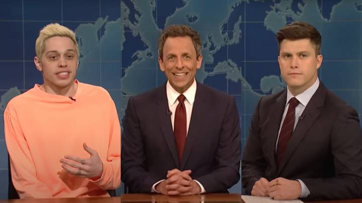 If You Want To Know How Pete Davidson And Colin Jost’s Staten Island Ferry Is Coming Along, The SNL Vet Shared An Update As Seth Meyers Got Real About Just How Big It Is