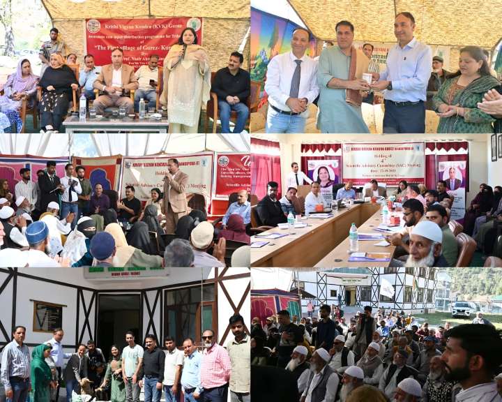 4th SAC Meeting: KVK Gurez highlights achievements, charts future plans for socio
