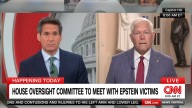 'No!' GOP lawmaker clams up on CNN as Epstein scandal makes comeback