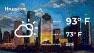 Houston: el tiempo para hoy miércoles 17 de septiembre