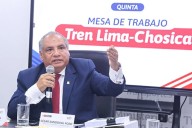 Tren Lima–Chosica: Mesa Técnica en el MTC acuerda impulsar proyecto ferroviario