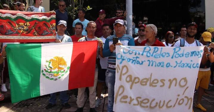 Alistan nueva caravana a CDMX migrantes en Chiapas en busca de regularización
